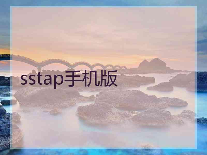 sstap手机版